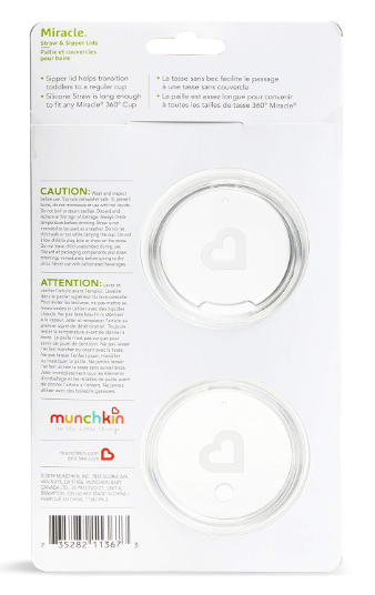 Munchkin Miracle 360 Big Kid Straw & Sipper Cup Lids