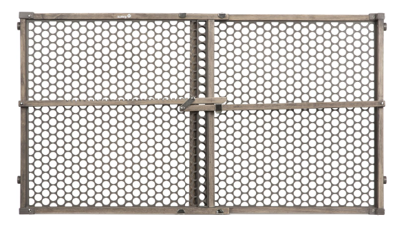Safety 1st Vintage Grey Wood Doorway Gate