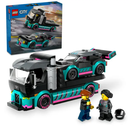 Lego City Race Car and Car Carrier Truck