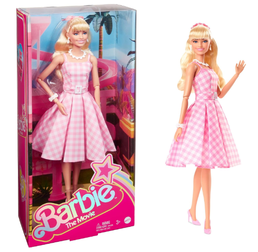 Barbie Movie Doll - Pink Gingham Dress