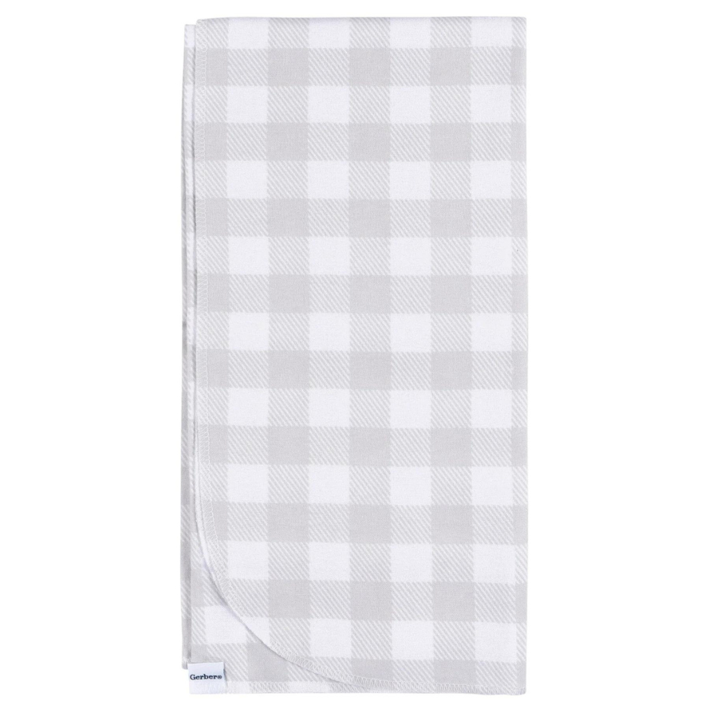 Gerber Flannel Blankets 4pk Celestial