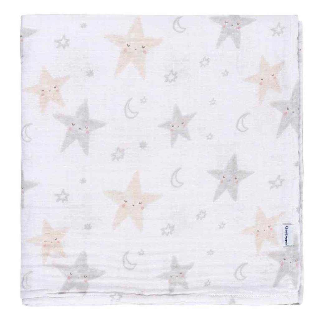 Gerber Celestial Muslin Blankets 2 Pack