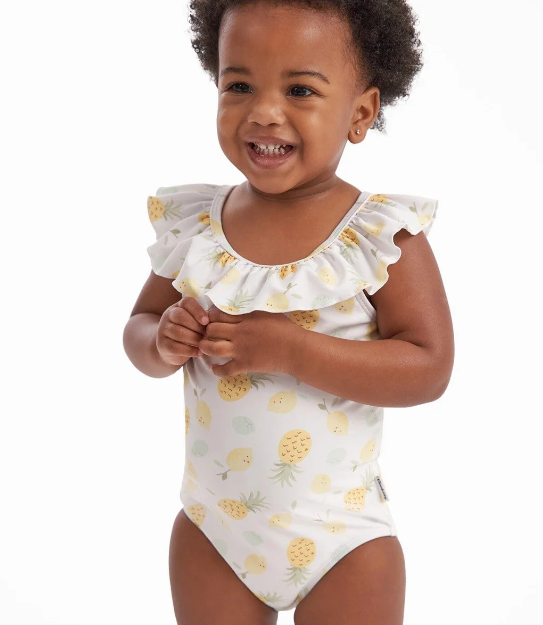 Gerber Swimsuit Pineapples 6-9M