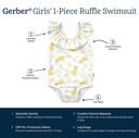 Gerber Swimsuit Pineapples 6-9M