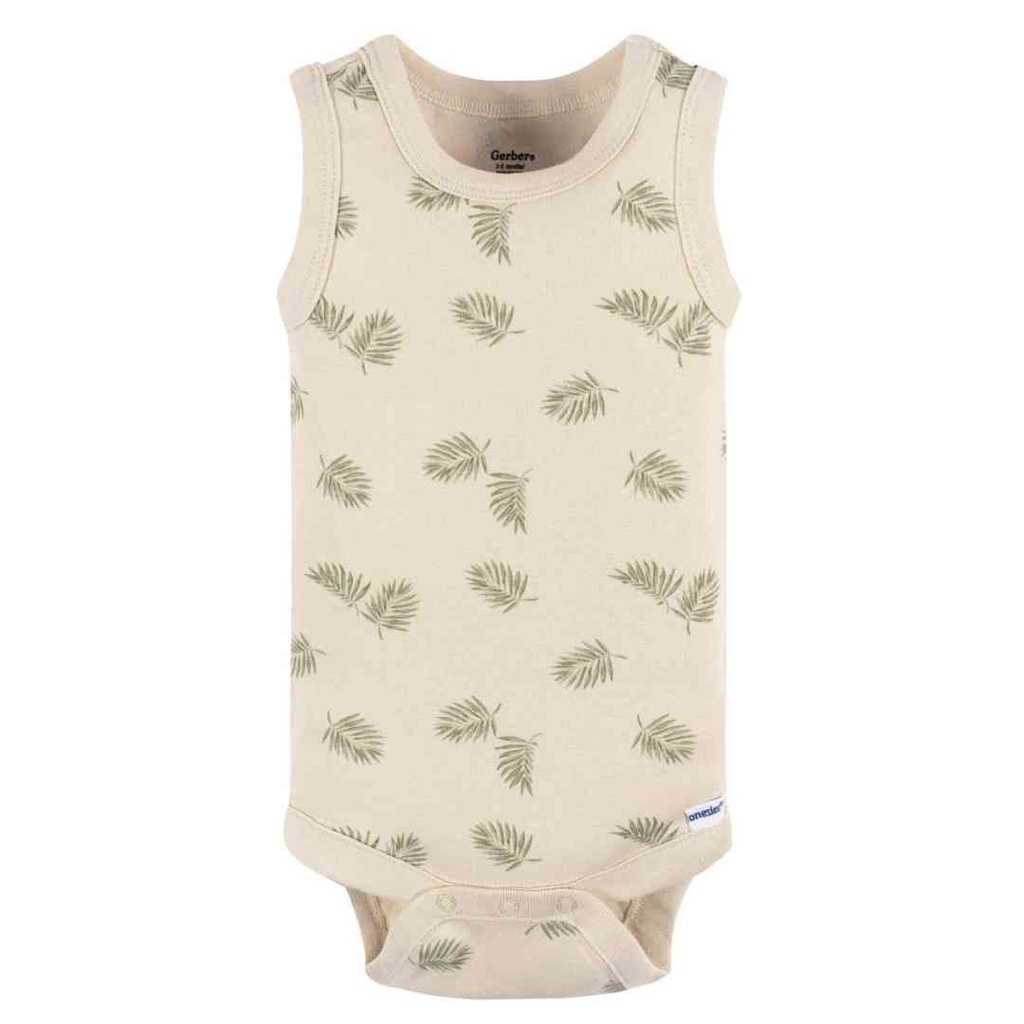 Gerber Sea Turtles Sleeveless Onesie 4pk 0-3M