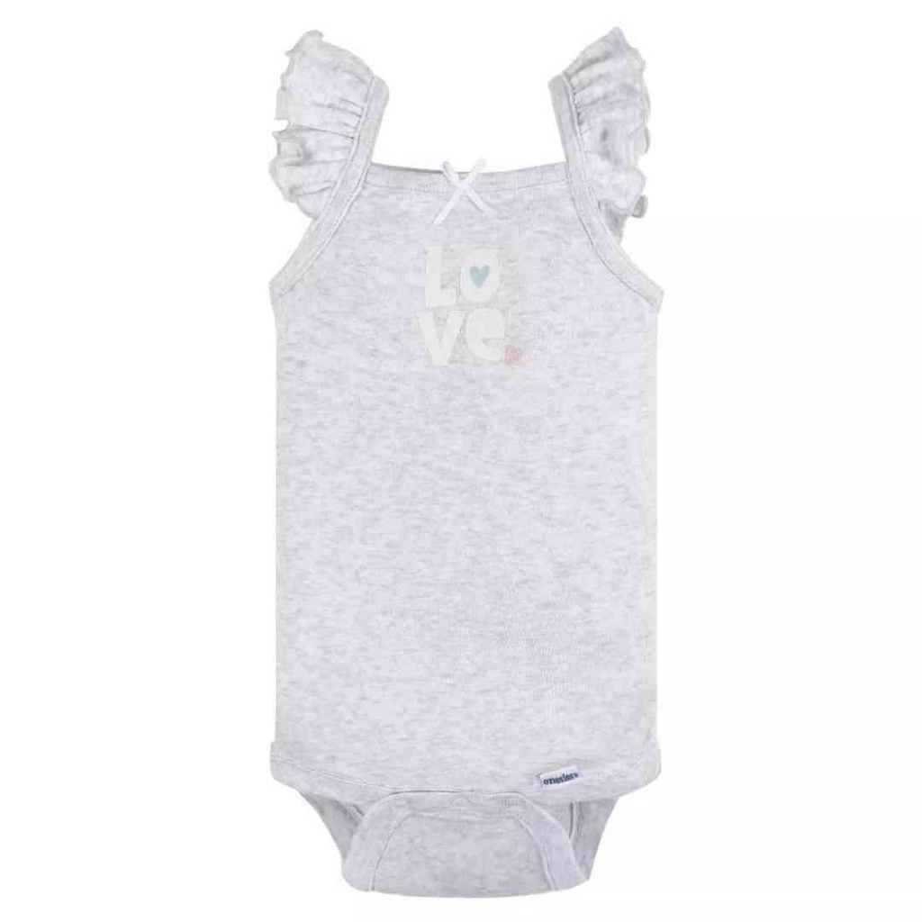 Gerber Seaside Sleeveless Onesie 4pk 0-3M