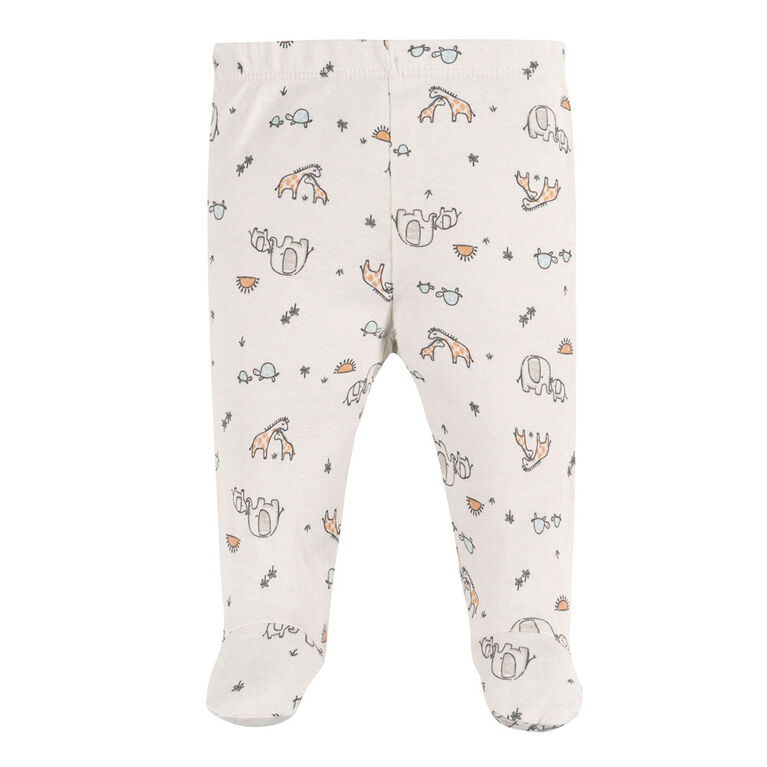 Gerber Safari Side Snap 3-Pce Set 0-3M