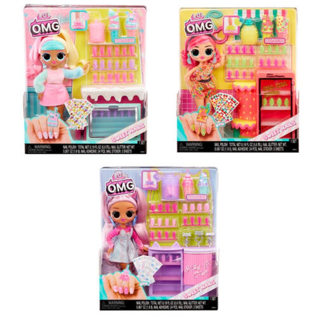 L.O.L Surprise OMG Sweet Nails Assorted
