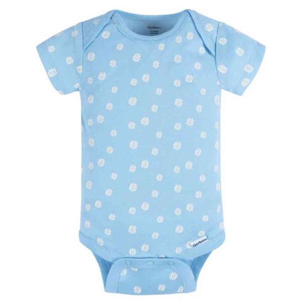 Gerber Onesie 3pk Floral 3-6M