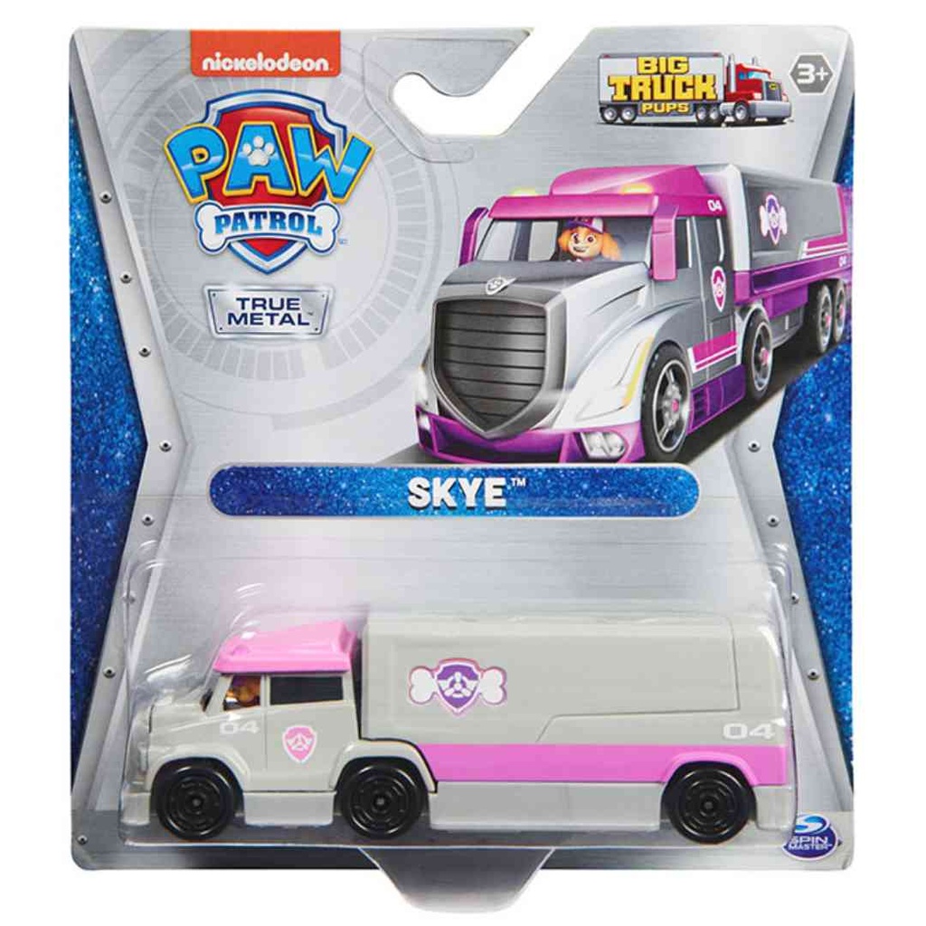 Paw Patrol Big Trucks True Metal 1:55 Assorted