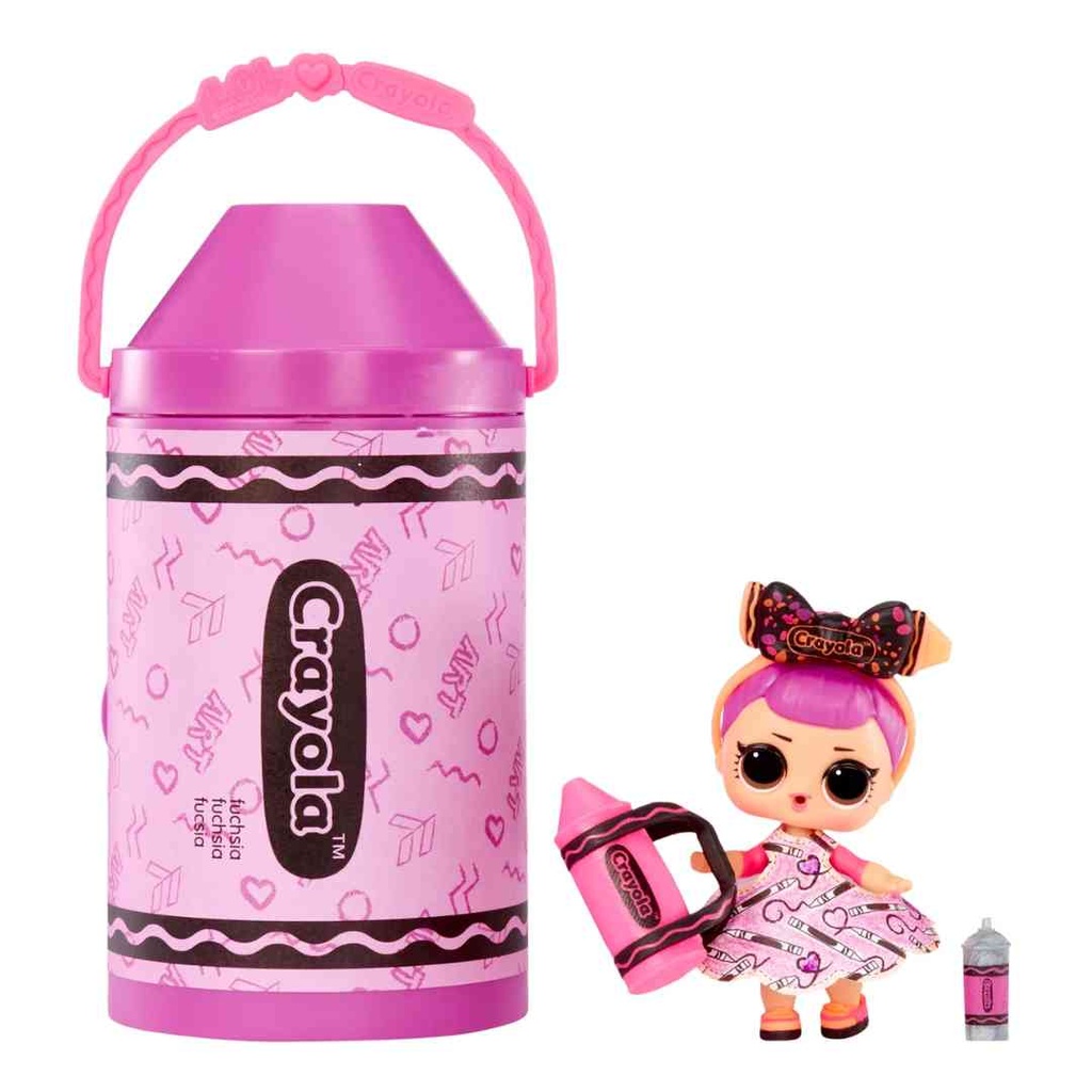 L.O.L Surprise Loves Crayola Colour Me Studio Assorted