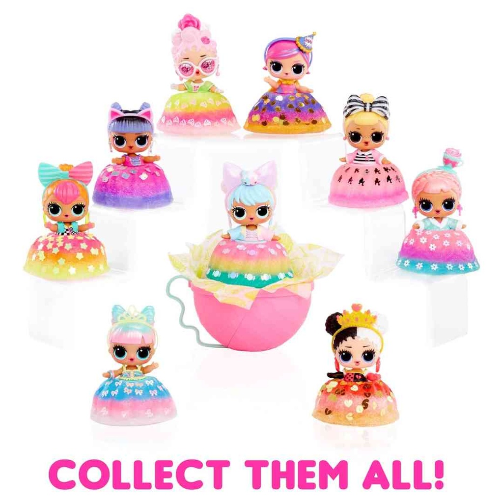 L.O.L Surprise Mix & Bake Birthday Cake Tots Assorted