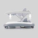 Chicco Mod Infant Walker Grey