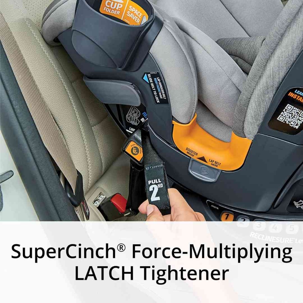 Chicco OneFit ClearTex All-In-One Car Seat Drift