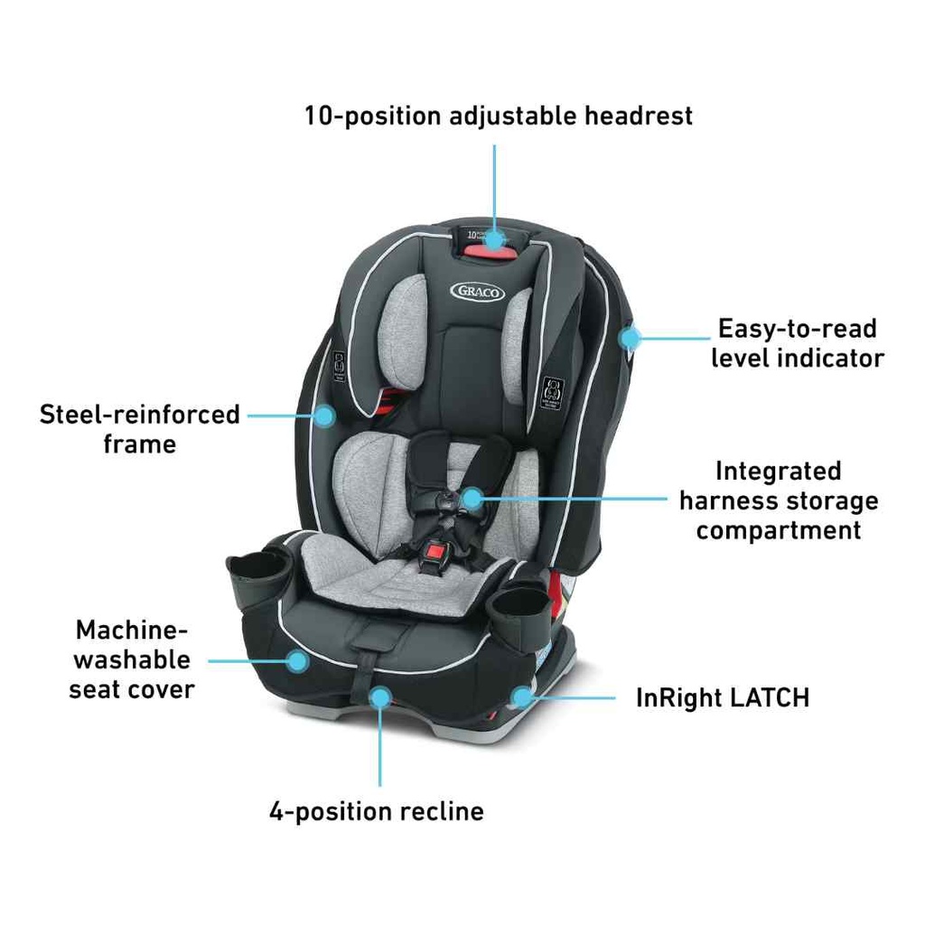 Graco SlimFit 3-in-1 Car Seat Darcie