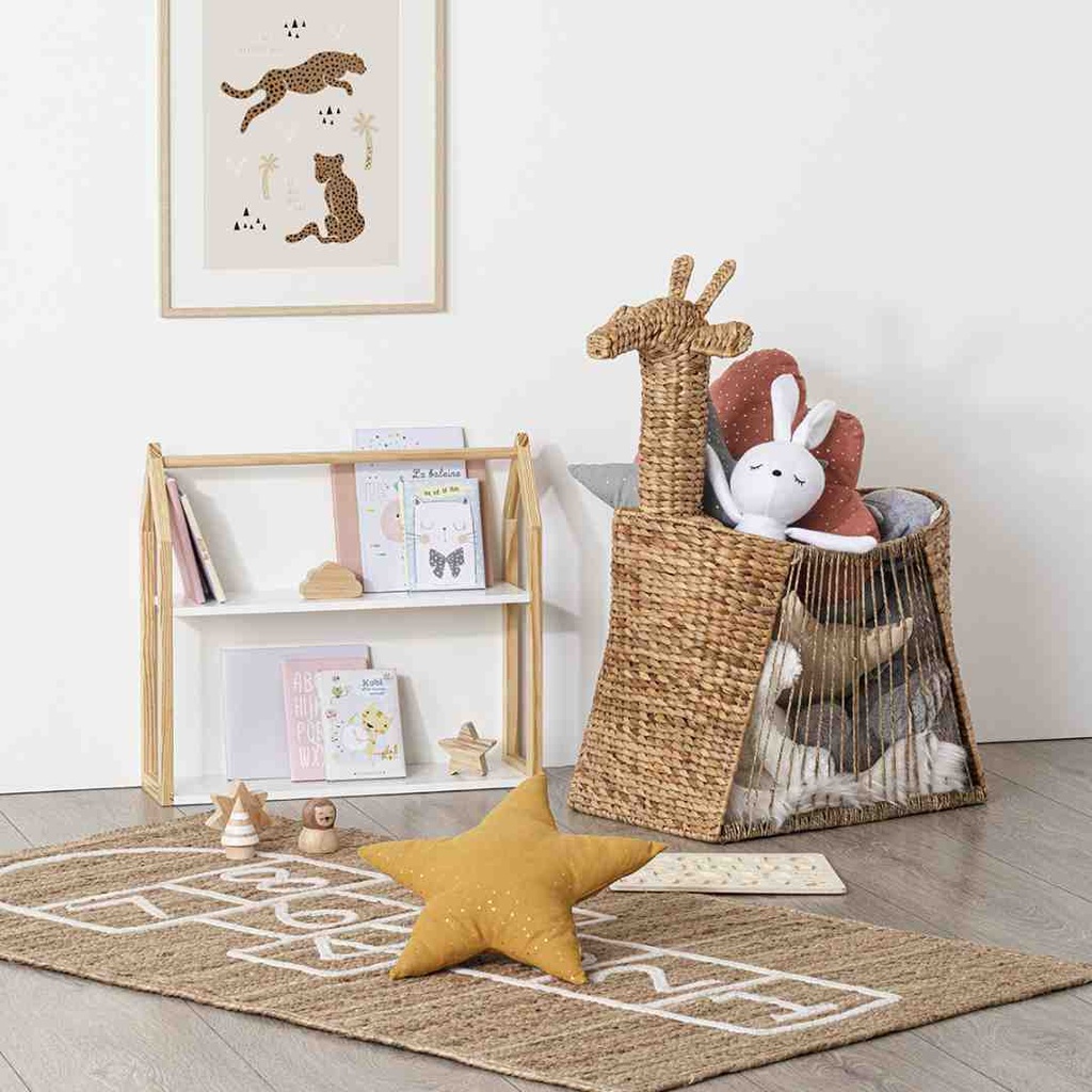 House Shelf White Natural