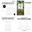 Alpha+ Highchair White