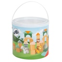 Safari Building Blocks Playset 50 Piece