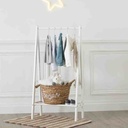 Kids' Teepee Clothes Rack White