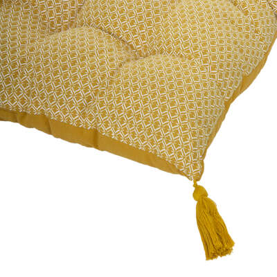 Floor Cushion Yellow