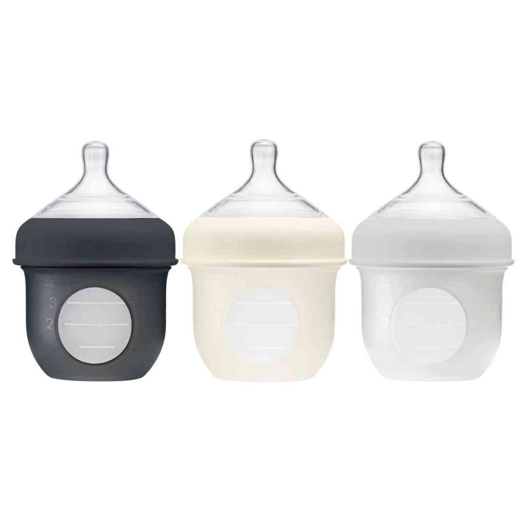 Nursh Bottle Grey 3 pack 4oz