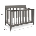 Davinci Grove 4-in-1 Convertible Crib Slate