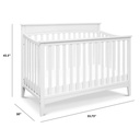 Davinci Grove 4-in-1 Convertible Crib White