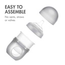 Nursh Bottle Grey 3 pack 4oz