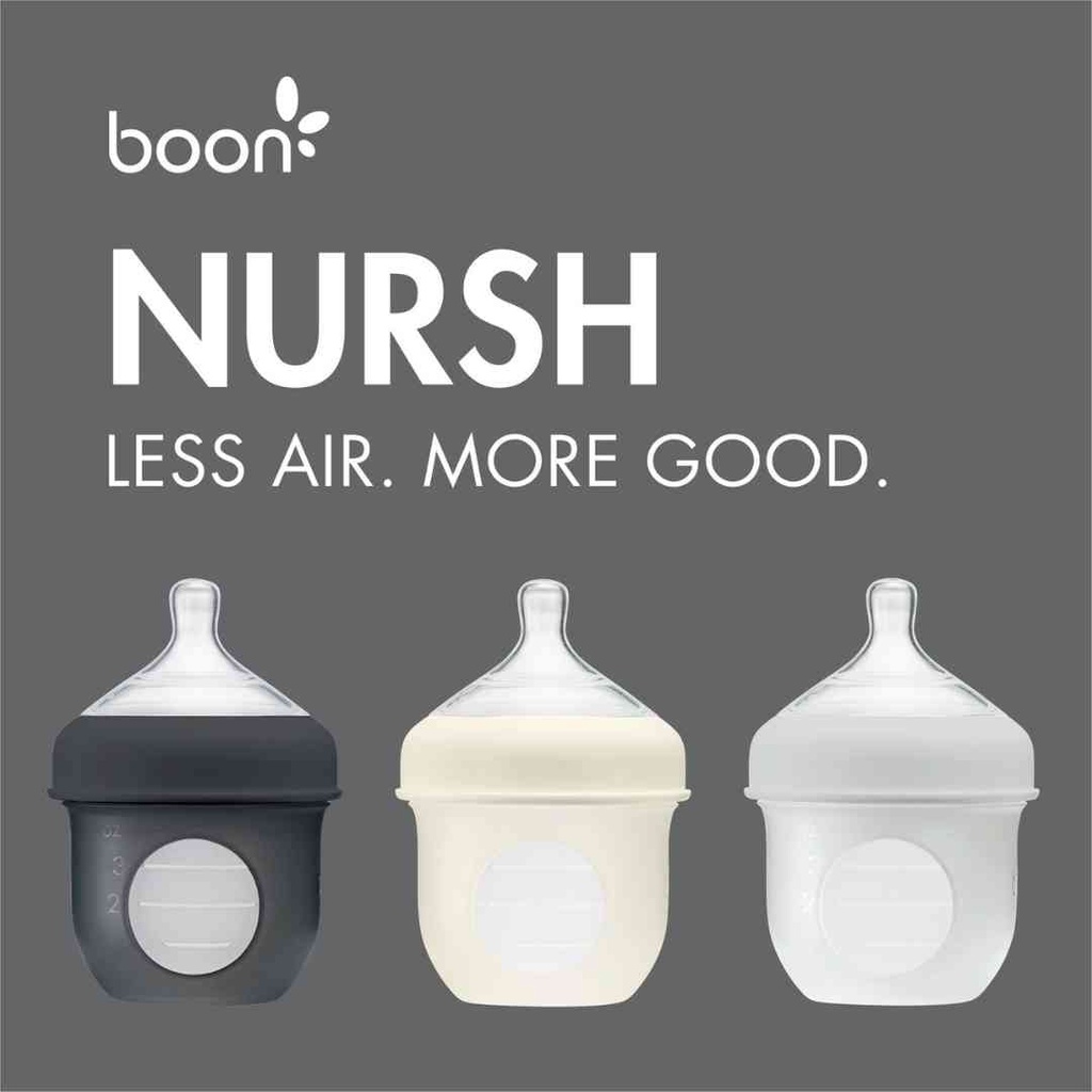 Nursh Bottle Grey 3 pack 4oz