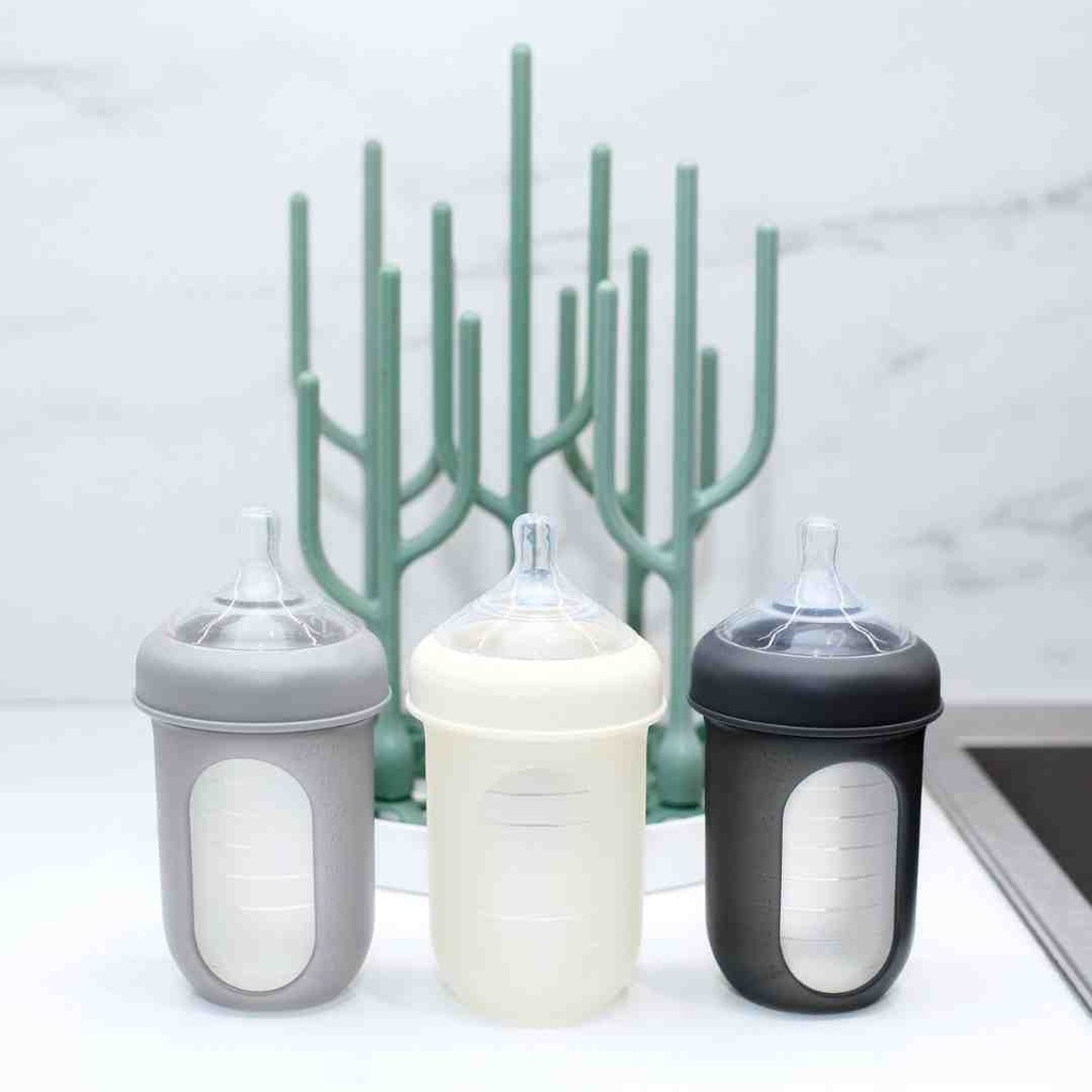 Nursh Bottle Grey 3 pack 8oz