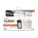 Nursh Bottle Grey 3 pack 8oz
