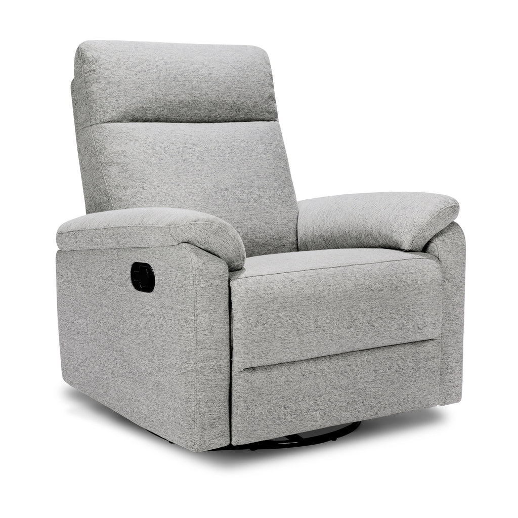 Davinci Suzy Swivel Recliner Frost Grey