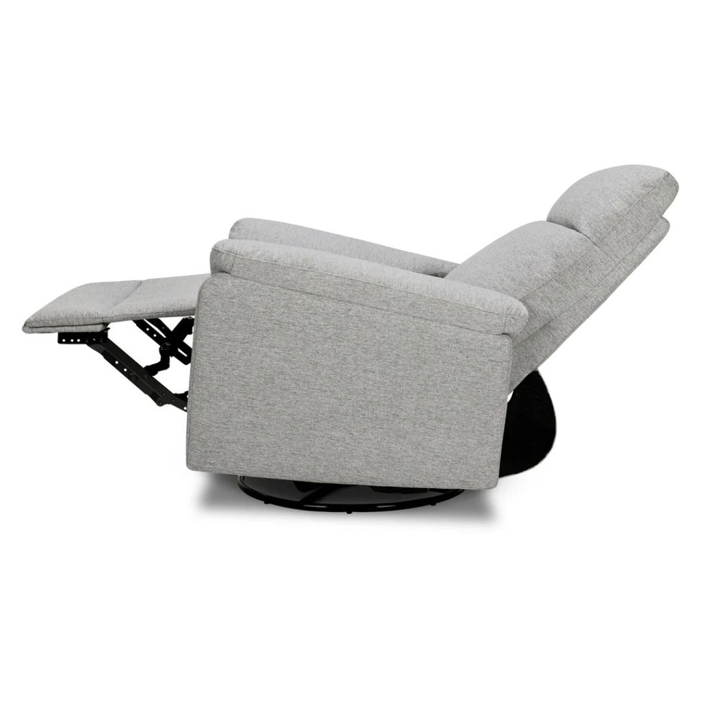 Davinci Suzy Swivel Recliner Frost Grey