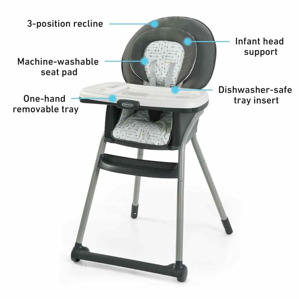 Graco Table2Table  Premier Fold 7-in-1 Highchair Arrows