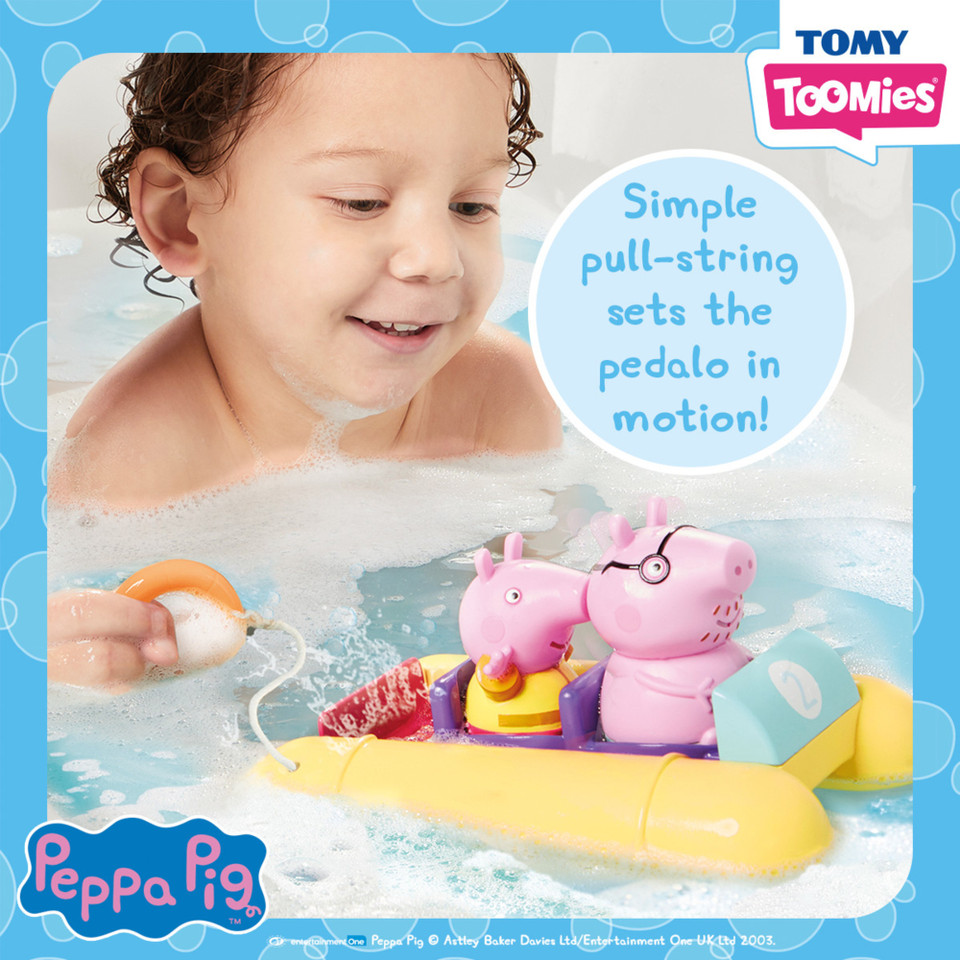 Peppa Pig Pull and Go Pedalo