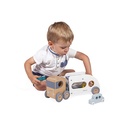 Wooden Car Carrier With 3 Vehicles