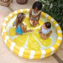 Zesty Lemon Inflatable Pool Float