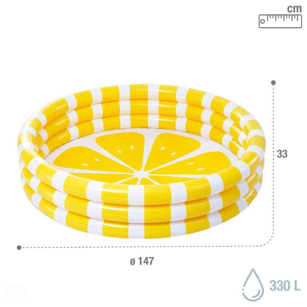 Zesty Lemon Inflatable Pool Float