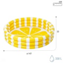 Zesty Lemon Inflatable Pool Float