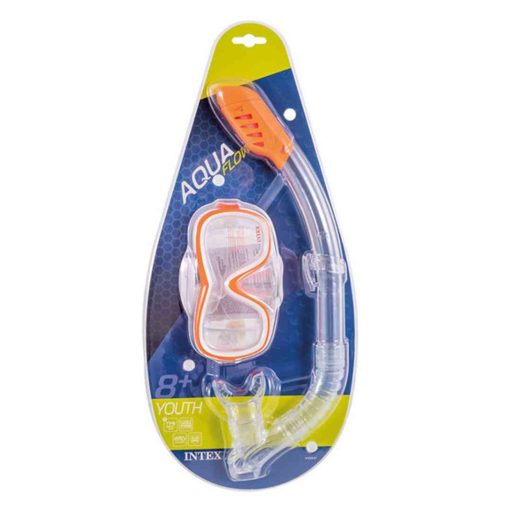 Wave Rider Swim Mask and Snorkel Set