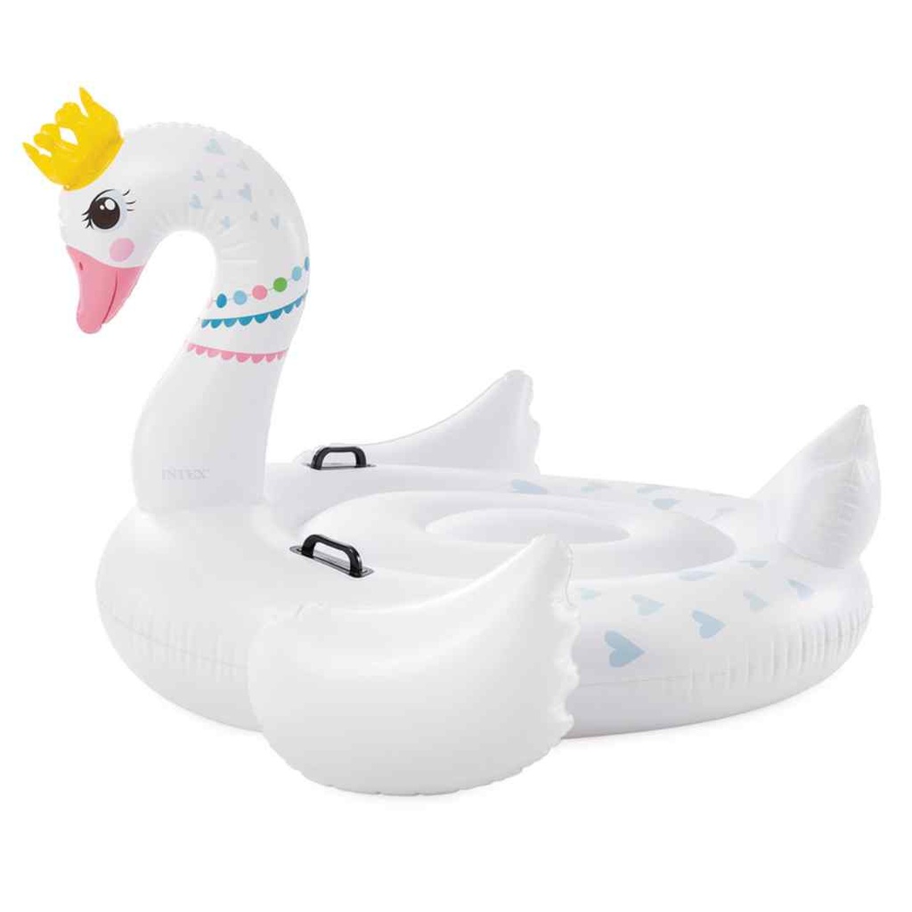 Majestic Swan Ride-On Inflatable Pool Float