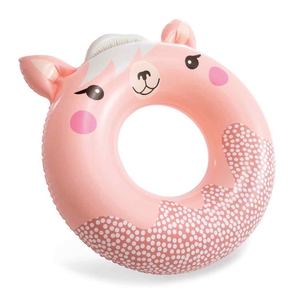 Cute Animal Inflatable Swim Rings Assortment