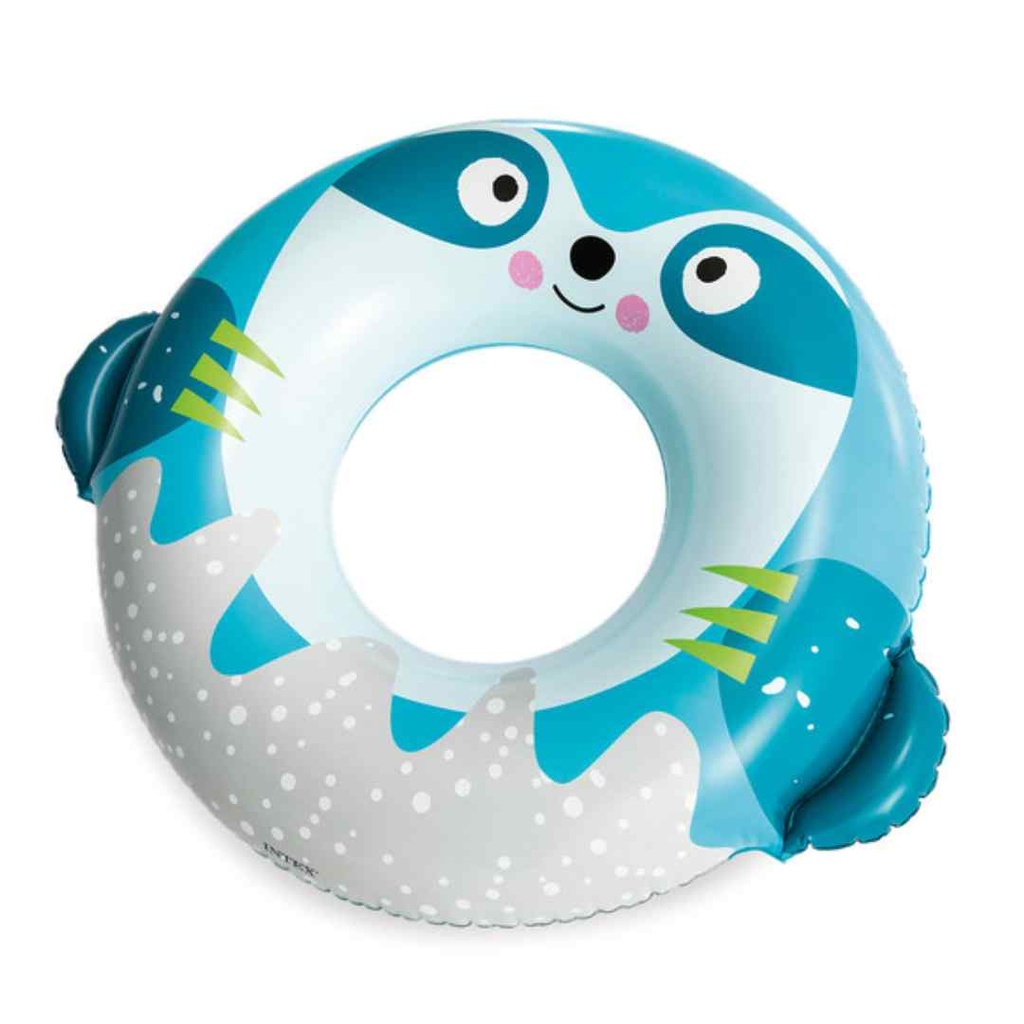 Cute Animal Inflatable Swim Rings Assortment