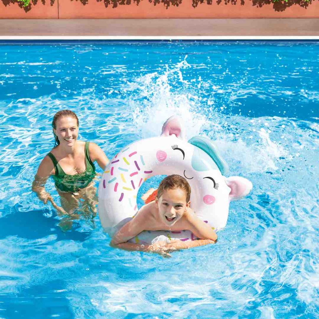 Cute Animal Inflatable Swim Rings Assortment