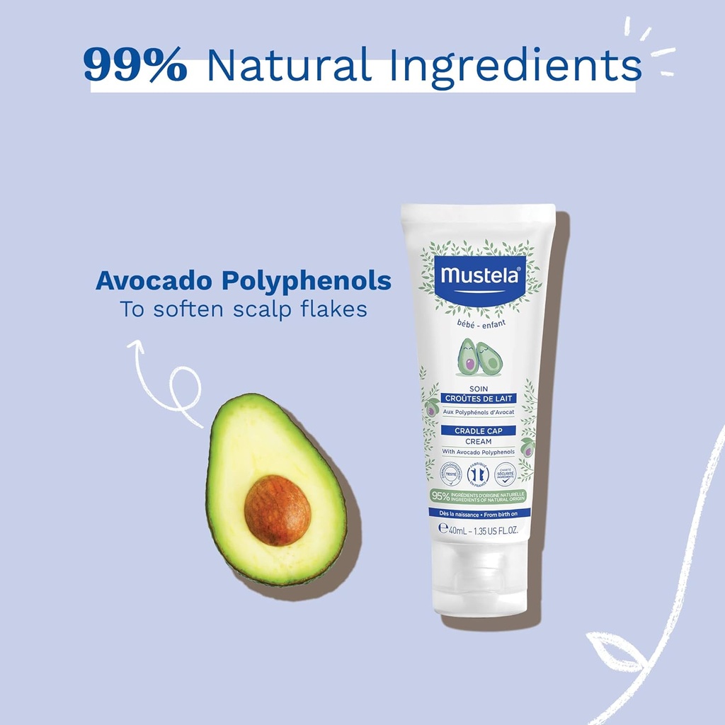 Mustela Cradle Cap Cream 1.35oz
