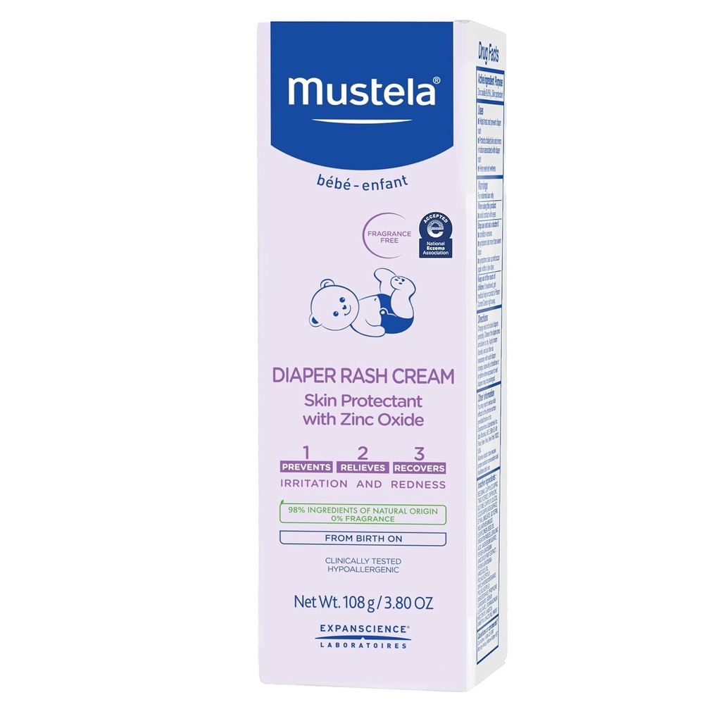 Mustela Diaper Rash Cream 3.8oz