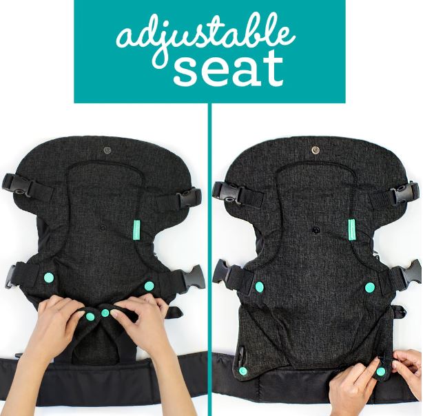 Infantino Flip 4-in-1 Convertible Carrier Black