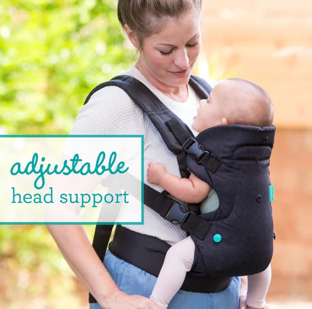 Infantino Flip 4-in-1 Convertible Carrier Black