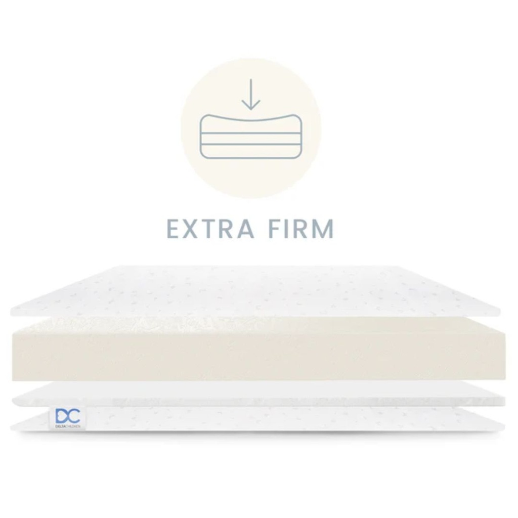 Sweet Beginnings Two-Stage Crib and Toddler Mattress