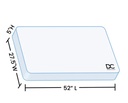 Sweet Beginnings Two-Stage Crib and Toddler Mattress